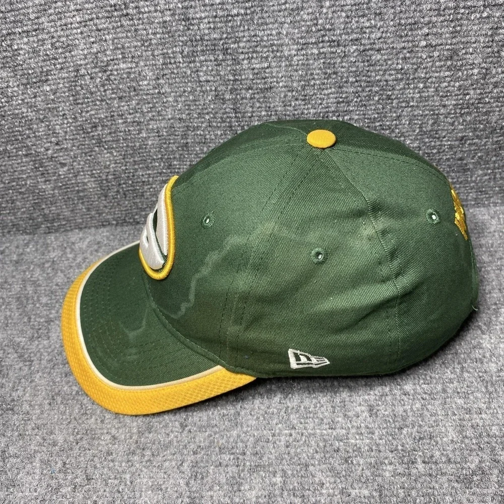 Green Bay Packers Hat Cap Strap Back Mens NFL Football  New Era 9FORTY